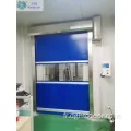 Porte à roulettes en PVC rapide pour salle de travail de l'entrepôt